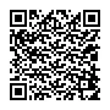 QR-koodi puhelinnumerolle +12018415224