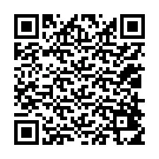 QR код за телефонен номер +12018415669