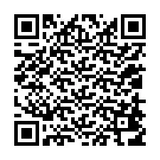 QR код за телефонен номер +12018416118