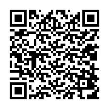 QR-koodi puhelinnumerolle +12018416236