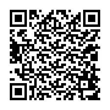 QR код за телефонен номер +12018417574