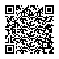 QR код за телефонен номер +12018418272