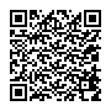 Codice QR per il numero di telefono +12018418904