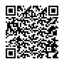 Kode QR untuk nomor Telepon +12018418985