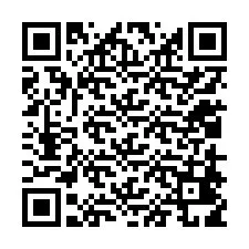 QR-code voor telefoonnummer +12018419056