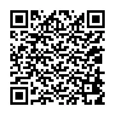 Kode QR untuk nomor Telepon +12018419058