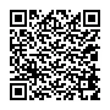 QR-код для номера телефона +12018419894