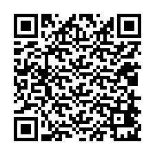 QR-kood telefoninumbri jaoks +12018421062