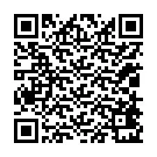 QR код за телефонен номер +12018421931