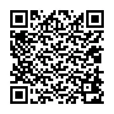 Codice QR per il numero di telefono +12018422142