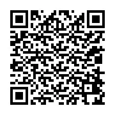 Código QR para número de telefone +12018424284