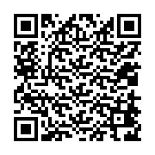 QR-код для номера телефона +12018426043