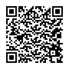 QR kód a telefonszámhoz +12018428735