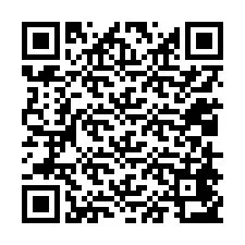 QR-koodi puhelinnumerolle +12018453873