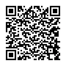 QR kód a telefonszámhoz +12018458472