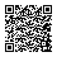 QR-koodi puhelinnumerolle +12018463077