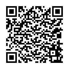 QR-koodi puhelinnumerolle +12018463544