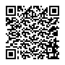 QR код за телефонен номер +12018463548