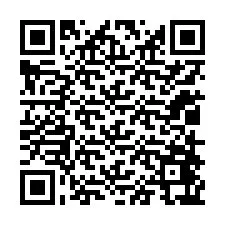 QR код за телефонен номер +12018467365