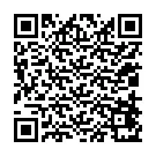 QR-koodi puhelinnumerolle +12018471304