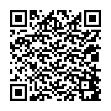 Codice QR per il numero di telefono +12018481290