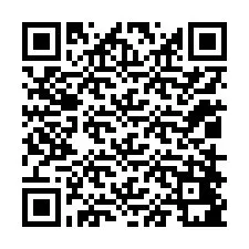 Kode QR untuk nomor Telepon +12018481291