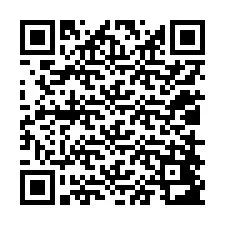 QR код за телефонен номер +12018483298