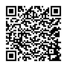 QR kód a telefonszámhoz +12018483299