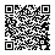 Código QR para número de telefone +12018494633