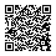 QR-код для номера телефона +12018498583