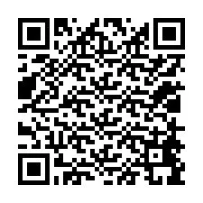 QR-code voor telefoonnummer +12018499829