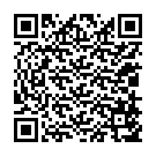 QR-koodi puhelinnumerolle +12018557534