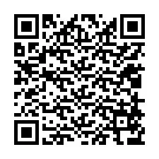 QR kód a telefonszámhoz +12018576422