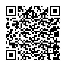 QR код за телефонен номер +12018576824