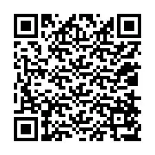 QR-код для номера телефона +12018577688