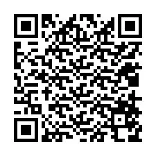 Código QR para número de teléfono +12018578742