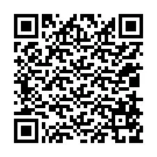 Codice QR per il numero di telefono +12018579584