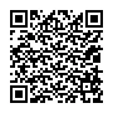 Kode QR untuk nomor Telepon +12018579585