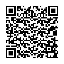 QR-код для номера телефона +12018591080