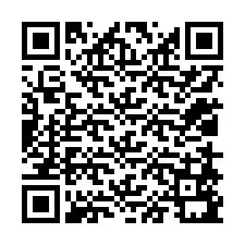 QR-code voor telefoonnummer +12018591089