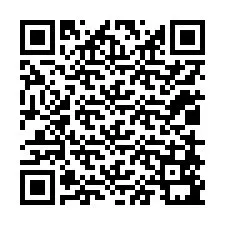 Kode QR untuk nomor Telepon +12018591091