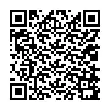 QR код за телефонен номер +12018591092