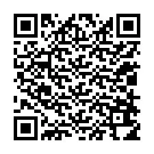 Kode QR untuk nomor Telepon +12018614334