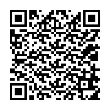 Código QR para número de teléfono +12018615029