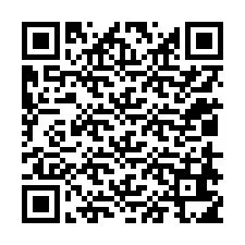 Código QR para número de teléfono +12018615044