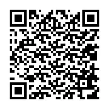 Código QR para número de teléfono +12018616956