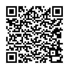 QR-koodi puhelinnumerolle +12018630462