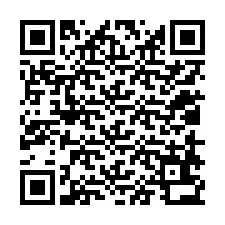 QR kód a telefonszámhoz +12018632418