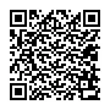 QR-koodi puhelinnumerolle +12018632537