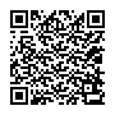 Kode QR untuk nomor Telepon +12018633629